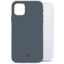 Mobilize Rubber Gelly iPhone 11 Hülle Flexibles TPU Backcover - Matt Blue