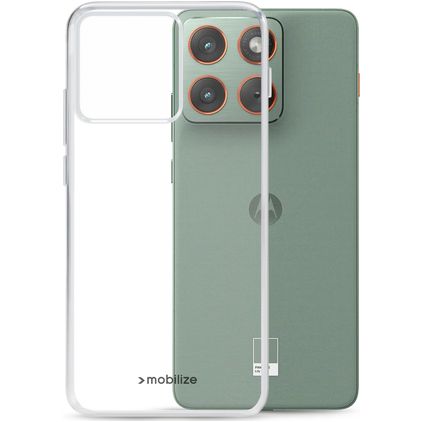Mobilize Gelly Case Durchsichtig Motorola Edge 70 Pro Hülle Flexibles TPU Backcover - Transparent