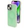 Mobiparts Hardcover iPhone 13 MagSafe Hülle Hardcase Backcover - Satin Light Green