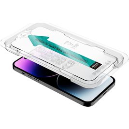 ITSkins Supreme iPhone 14 Pro Panzerglas Gehärtetes Glas Displayschutz - Hüllenfreundlich + Applikator