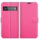 Mobigear Classic Google Pixel 6 Pro Hülle Klapphülle Geldbörse - Magenta