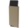 Valenta Cardprotector Aluminium Kartenetui - 5 Karten - MagSafe Kompatibel - Titanium Gold