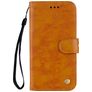 Mobigear Wallet Huawei P20 Hülle Klapphülle Geldbörse - Cognac
