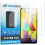 Mobigear Samsung Galaxy M31 Displayschutz Schutzfolie - Hüllenfreundlich (3er Pack)