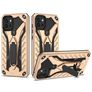 Mobigear Armor Stand Samsung Galaxy A03 Hülle Hardcase Backcover Stoßfest mit Ständer - Gold
