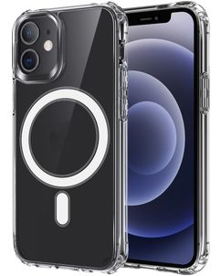 Mobigear Crystal Durchsichtig iPhone 12 MagSafe Hülle Hardcase Backcover - Transparent