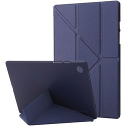 Mobigear Origami Samsung Galaxy Tab A9 Plus (2023) Hülle Klapphülle - Marineblau
