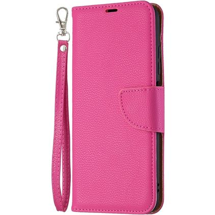 Mobigear Excellent POCO M3 Pro Hülle Klapphülle Geldbörse - Magenta