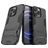Mobigear Armor Stand iPhone 13 Pro Hülle Hardcase Backcover Stoßfest mit Ständer - Schwarz