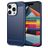 Mobigear Brushed Slim iPhone 15 Pro Hülle Flexibles TPU Backcover - Blau