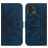 Mobigear Sunflower Motorola Moto G72 Hülle Klapphülle Geldbörse - Blau