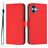 Mobigear Urban Wallet iPhone 16 Plus Hülle Klapphülle Geldbörse - Rot