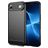 Mobigear Brushed Slim iPhone Air Hülle Flexibles TPU Backcover - Schwarz