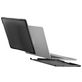 Mobigear Shockproof Pro MacBook Air 13 Zoll (2022-2025) Hardcase Hülle MacBook Case - Schwarz - Model A2681 / A3113 / A3240
