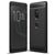 Mobigear Brushed Slim Sony Xperia XZ3 Hülle Flexibles TPU Backcover - Schwarz