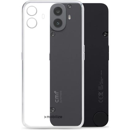 Mobilize Gelly Durchsichtig Nothing CMF Phone 1 Hülle Flexibles TPU Backcover - Transparent