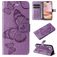 Mobigear Butterfly iPhone 16 Plus Hülle Klapphülle Geldbörse - Lila