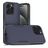Mobigear Heavy Armor iPhone 16 Pro Max Hülle Hardcase Backcover Stoßfest - Dunkelblau