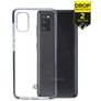 Mobilize Shatterproof Samsung Galaxy A41 Hülle Hardcase Backcover Stoßfest - Transparent / Schwarz