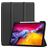 Mobigear Tri-Fold Gel iPad Pro 11 Zoll (2022) TPU / Kunstleder Klapphülle + Stylus-Halter - Schwarz