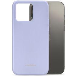 Mobilize Rubber Gelly iPhone 13 Pro Max Hülle Flexibles TPU Backcover - Pastel Purple