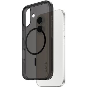 CARE by PanzerGlass Flagship iPhone 17 MagSafe Hülle Hardcase Backcover - Smokey Black