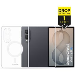 Mobilize Naked Protection Durchsichtig Samsung Galaxy Z Fold 8 MagSafe Hülle Hardcase Backcover Stoßfest - Transparent