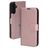Mobiparts Classic Wallet Samsung Galaxy A15 Hülle Klapphülle Geldbörse - Pink