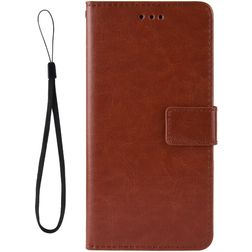 Mobigear Wallet Vivo V21 Hülle Klapphülle Geldbörse - Braun