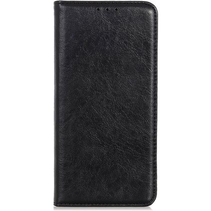 Mobigear Classic Elegance Realme X50 Pro Hülle Klapphülle Geldbörse - Schwarz