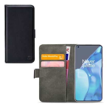 Mobilize Classic Gelly Wallet OnePlus 9 Pro Hülle Klapphülle Geldbörse - Schwarz