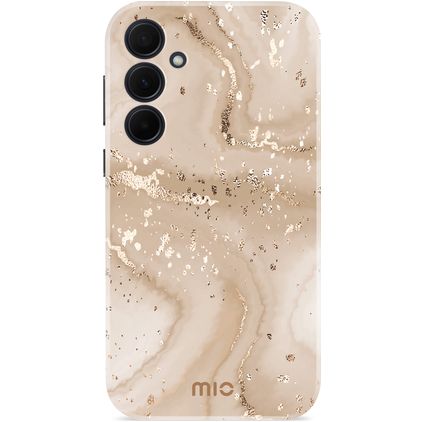MIO Samsung Galaxy A35 MagSafe Hardcase Backcover - Gold Marble