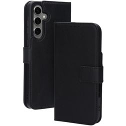 Mobiparts Classic Wallet Samsung Galaxy S24 FE Hülle Klapphülle Geldbörse - Schwarz