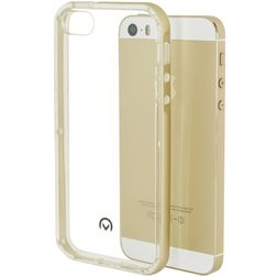 Mobilize Gelly Plus Transparent iPhone 5 TPU (flexibel) Backcover - Champagne
