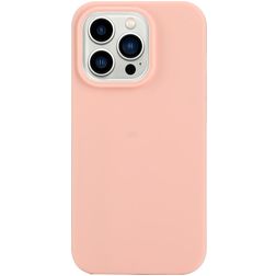Mobigear Colors iPhone 14 Pro Max Hülle Flexibles TPU Backcover - Pastellrosa
