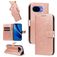 Mobigear Butterfly Google Pixel 10a Hülle Klapphülle Geldbörse - Roségold