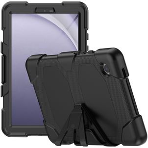 Xccess Survivor Essential Samsung Galaxy Tab A9 (2023) Hülle Kunststoff,Silikon Backcover + Ständer - Schwarz