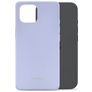 Mobilize Rubber Gelly iPhone 15 Hülle Flexibles TPU Backcover - Pastel Purple