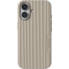 Nudient Bold iPhone 17 MagSafe Hülle Hardcase Backcover - Linen Beige