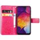 Mobigear Clover Samsung Galaxy A50 Hülle Klapphülle Geldbörse - Pink