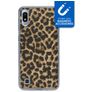 My Style Magneta Samsung Galaxy A10 Hülle Flexibles TPU Backcover - Leopard