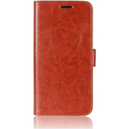 Mobigear Wallet Huawei P30 Lite Hülle Klapphülle Geldbörse - Braun
