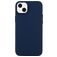 Mobigear Colors iPhone 14 Plus Hülle Flexibles TPU Backcover - Marineblau