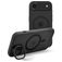 Mobilize Hybrid Pro iPhone Air MagSafe Hülle Hardcase Backcover Stoßfest - Schwarz