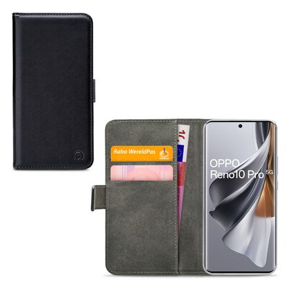 Mobilize Classic Gelly Wallet OPPO Reno 10 Pro Klapphülle Portemonnaie - Schwarz