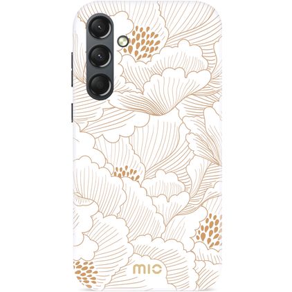 MIO Samsung Galaxy S24 MagSafe Hardcase Backcover - White Roses