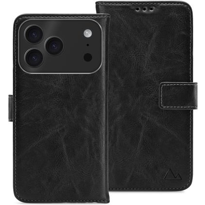 My Style Flex Wallet iPhone 17 Pro Max Hülle Klapphülle Geldbörse - Schwarz