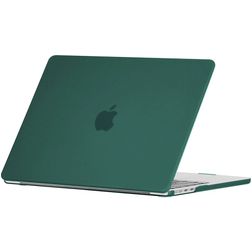 Mobigear Matte MacBook Air 13 Zoll (2022-2026) Hardcase Hülle MacBook Case - Grün - Model A2681 / A3113 / A3240 / A3449