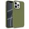 Mobigear Bio iPhone 13 Mini Hülle Umweltfreundliches Backcover - Olive