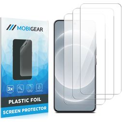 Mobigear Xiaomi 14 Displayschutz Schutzfolie - Hüllenfreundlich (3er Pack)